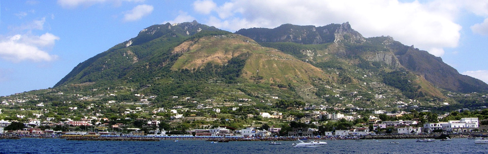 Ischia. Blick auf der Westküste