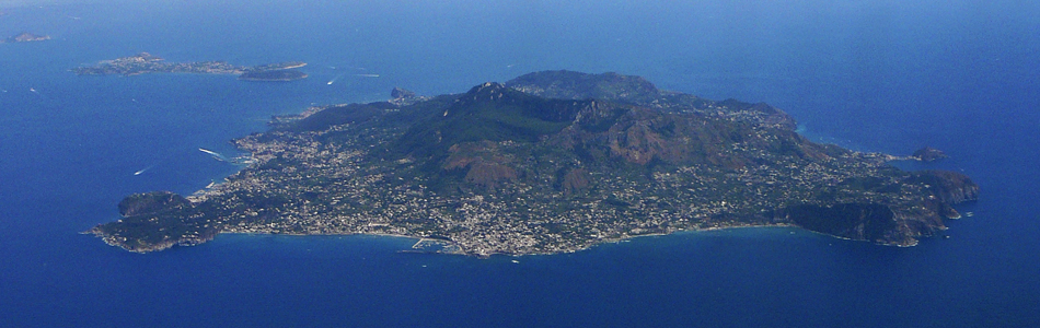 Ischia. Luftaufnahme