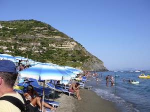 Ischia. Strandleben